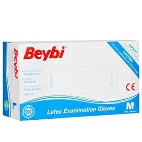 Beybi Medium 100'lü Lateks Pudralı Eldiven