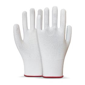 Beybi No: 9 Beyaz Polyester Örgü İş Eldiveni