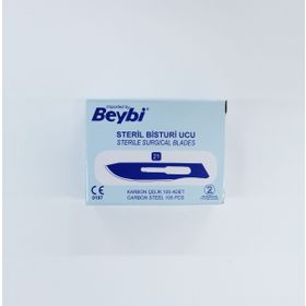 Beybi No:21 100 Adet Steril Bistüri Ucu