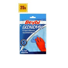 Beybi No:8.5 25'li Ekonomik Bulaşık Eldiveni