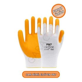 Beybi No:9 PN7 Sarı Nitril Eldiven