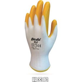 Beybi No:9 PN7 Sarı Nitril Eldiven