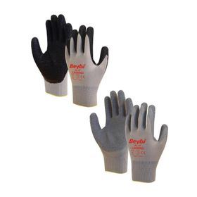 Beybi PL-17 Legend Polyester Örme Lateks Eldiven