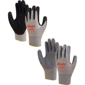 Beybi Pl-17 Polyester Örme Lateks Eldiven