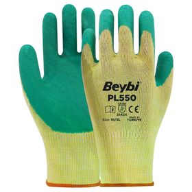 Beybi PL-550 No: 9 Koli 288 Çift Yeşil Camcı Eldiveni