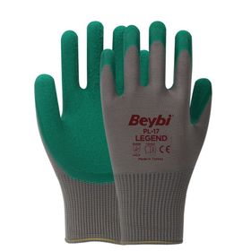 Beybi PL17 Yeşil No 10 Polyester Eldiven