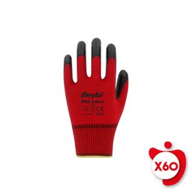 Beybi PN5 10 Beden 60 Çift Nitril Sarı İş Eldiveni