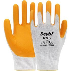 Beybi PN5 Nitril Pamuklu İş Eldiveni