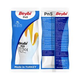 Beybi PN5 Polyester Örme Nitril Eldiven
