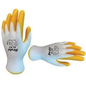 Beybi Pn7 5 Adet Sarı Nitril İş Eldiven