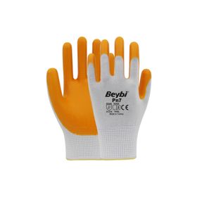 Beybi Pn7 5 Adet Sarı Nitril İş Eldiven