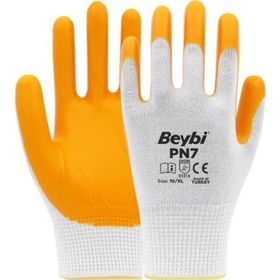 Beybi PN7 Nitril Sarı İş Eldiveni 9 Beden 288 Çift