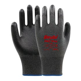 Beybi PN7 No: 10 Koli 288 Çift Siyah Polyester Örme Nitril Eldiven
