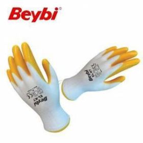 Beybi PN7 No:10 Sarı Nitril İnşaat Eldiveni