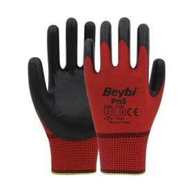 Beybi PN75 Kırmızı Nitril Eldiven