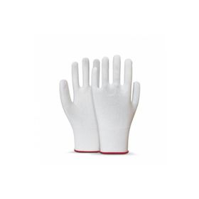 Beybi Polyester Örgülü Beyaz 10 Beden Kasiyer Eldiveni