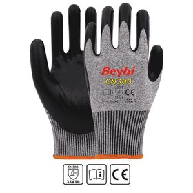 Beybi PU SLIM No:9 Çift Poliüretan Kaplı Polyester Örme Eldiven