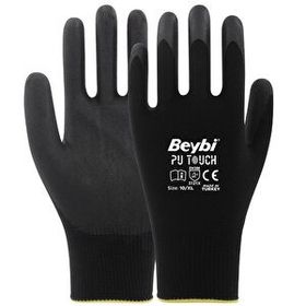 Beybi Pu Touch Siyah No 9 Poliüretan Montaj Eldiveni