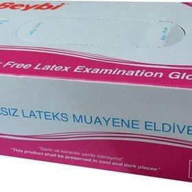 Beybi Pudrasız Lateks Small 100'lü Paket Muayene Eldiveni