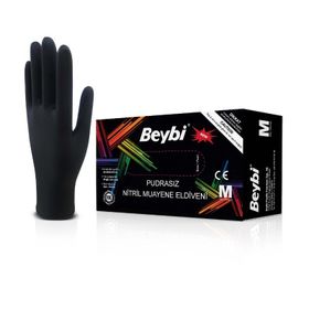 Beybi Pudrasız Nitril S Beden 100'lü Muayene Eldiveni