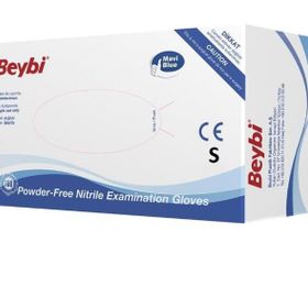 Beybi Pudrasız Nitril S Beden 100'lü Muayene Eldiveni