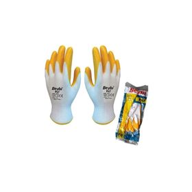 Beybi Sarı Nitril İş Eldiveni Demir Safety