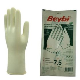Beybi Sensitive No:7,5 Pudrasız Steril Cerrahi Eldiven