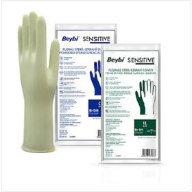 Beybi Sensitive No:7,5 Pudrasız Steril Cerrahi Eldiven