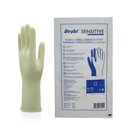 Beybi Sensitive No:8 Pudralı Steril Cerrahi Eldiven