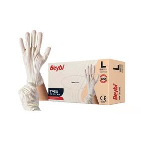 Beybi TPEX Krem Large 100'lü Eldiven