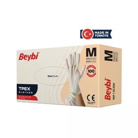Beybi TPEX Krem Large 100'lü Eldiven