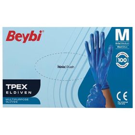 Beybi TPEX Mavi Large 100'lü Eldiven