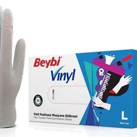 Beybi Vinil L 100'lü Pudrasız Eldiven