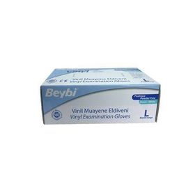 Beybi Vinil Large 100 Adet Muayene Eldiveni