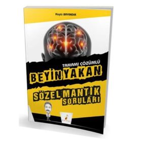 Beyin Yakan Sözel Mantık Soruları Tamamı Çözümlü - Rüştü Bayındır