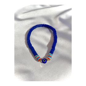 Beykan Handmade Nazar Boncuklu Lastikli Fimo Halhal