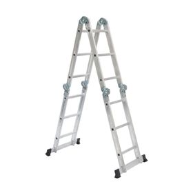 Beykon 3.70 Metre 12 Basamaklı 4x3 Alüminyum Katlanır Akrobat Merdiven