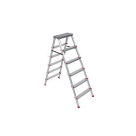 Beykon 4+4 Çift Çıkışlı Alüminyum Merdiven