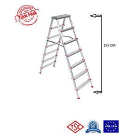 Beykon Cc77 7'li Çift Çıkışlı Alüminyum Merdiven