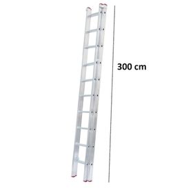 Beykon SR 230 3+3 Toplam 6 Metre Endüstriyel Alüminyum Sürgülü Merdiveni