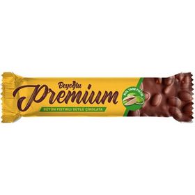 Beyoğlu 75 gr Premium Fıstıklı Çikolata (12 adet)