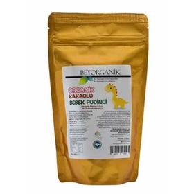 Beyorganik Gıda 200 gr Organik Hurma Tozu ile Tatlandırılmış Organik Kakaolu Bebek Pudingi