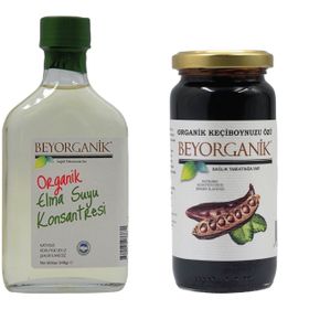 Beyorganik Organik Elma Suyu Konsantresi 245 gr ve 315 gr Keçiboynuzu Özü