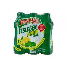 Beypazarı 200 ml Fesleğen Limon Aromalı Maden Suyu (6 adet)