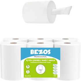 Bezos 6 Rulo Professional İçten Çekmeli Kağıt Havlu