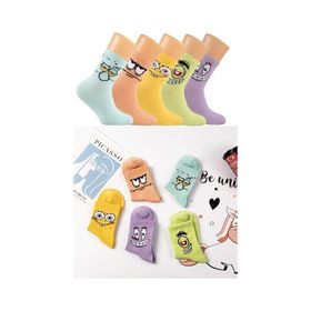 BGK BGK-5111171 Desenli Kolej Extra Rahat 5'li Unisex Çorap