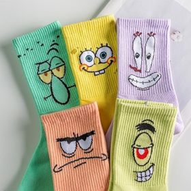 BGK BGK-5111171 Desenli Kolej Extra Rahat 5'li Unisex Çorap