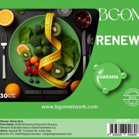 BGON BG287 Renew Guarana Transdermal Bant