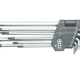 Bgs T10-T50 Torx Uzun 9 Parça Allen Anahtar Seti