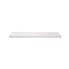 BHP Ahşap Dikdörtgen Salon Beyaz 80x23.5x3.8 cm Dekoratif Raf
